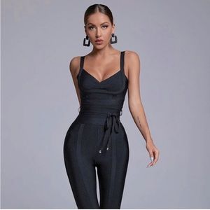 Bandage jumpsuit